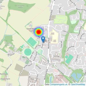 Berkeley Homes (Southern) Ltd listings heatmap