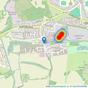 Berkeley Homes (Southern) Ltd listings heatmap