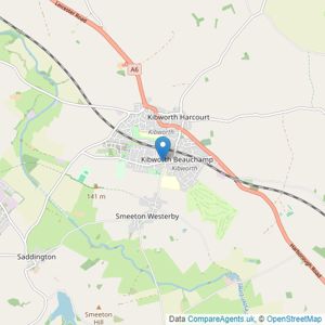 Berkley Estate & Letting Agents - Kibworth listings heatmap