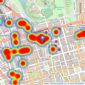 Berkshire Hathaway HomeServices - Marylebone listings heatmap