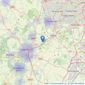 Berriman Eaton - Worcestershire listings heatmap