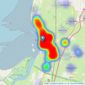 Berryman's - Burnham-on-sea listings heatmap