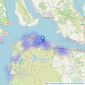 BestMove Scotland - Greenock listings heatmap