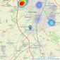 Bidwells - Cambridge New Homes listings heatmap