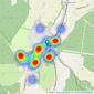 Binnington Royce Estate Agents Limited - Hampshire listings heatmap