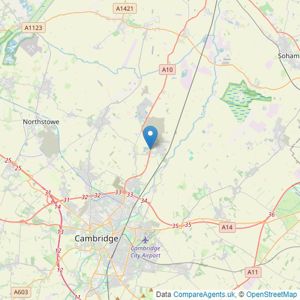 Birch's - Waterbeach listings heatmap