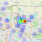 Blake Mayhew - Ipswich listings heatmap