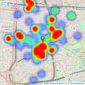 BlakeStanley Estate Agents - Hackney listings heatmap