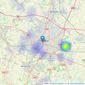 Blatch Fine Homes - Coventry listings heatmap