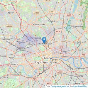 Bloom Residential - London listings heatmap