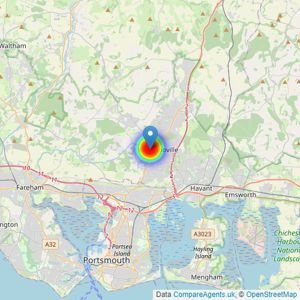 Bloor Homes listings heatmap