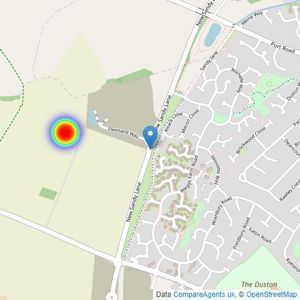 Bloor Homes listings heatmap