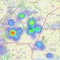 Blundells - Rotherham listings heatmap