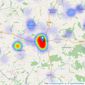 Bond Oxborough Phillips - Holsworthy listings heatmap