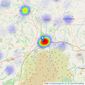 Bond Oxborough Phillips - Okehampton listings heatmap