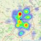 Bond Residential - Chelmsford listings heatmap