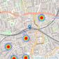 Bonnington Square - Peckham listings heatmap