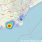 Botham Williams - Penarth listings heatmap