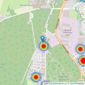 Bourne Estate Agents - Covering Bordon listings heatmap