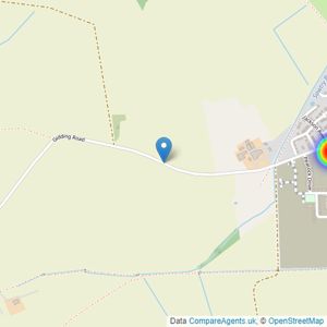 Bovis Homes East Midlands listings heatmap