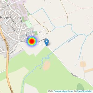 Bovis Homes South West listings heatmap