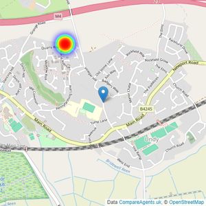 Bovis Homes Western listings heatmap