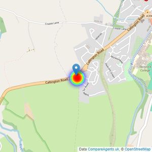 Bovis South West listings heatmap