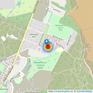 Bovis Thames Valley listings heatmap