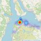 Bowman Rebecchi - Gourock listings heatmap