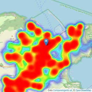 Boyce Brixham - Brixham listings heatmap