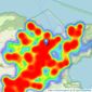 Boyce Brixham - Brixham listings heatmap