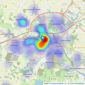 Boydens - Colchester listings heatmap