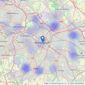 BP Auctions - Birmingham listings heatmap