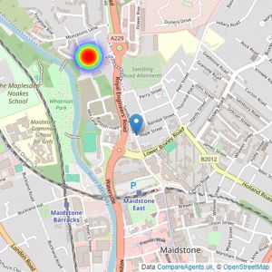 BPC Land & New Homes listings heatmap