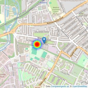 BPC Land & New Homes listings heatmap