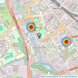 BPC Land & New Homes listings heatmap