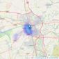 Bradley Taylor Properties - Penwortham listings heatmap