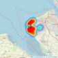 Bradshaw Farnham & Lea - West Kirby listings heatmap