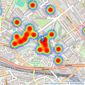 Braithwait - London listings heatmap