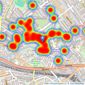 Braithwait - London listings heatmap