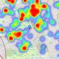 Brennan Ayre O'Neill - Prenton listings heatmap