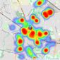 Brian Cox - North Harrow listings heatmap