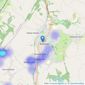 Briarswood - Stoke On Trent listings heatmap