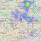 Brickworks - London listings heatmap