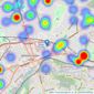 Bridgfords - Ashton-Under-Lyne listings heatmap