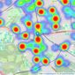 Bridgfords - Chorlton listings heatmap