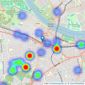 Brinkley's Estate Agents - Putney listings heatmap