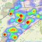 Brockenhurst Estate Agents - Basingstoke listings heatmap