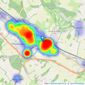 Brown & Merry - Berkhamsted listings heatmap