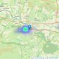 Brunton Residential - Hexham listings heatmap